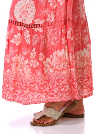 Thumbnail 3: Angie Juniors Floral Print Pants  