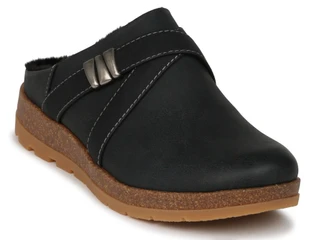 Thumbnail 1: EUROSOFT Women's Lisbon Fur-Lined Clog Mules 