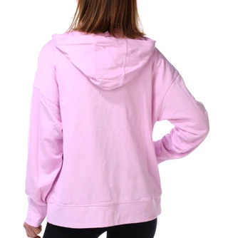 Thumbnail 2: DKNY Women's Metallic Bubble Logo Full Zip Hoodie 