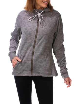 Thumbnail 1: AVALANCHE Women's Long Sleeve Full Zip Hoodie 