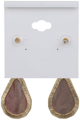 Thumbnail 2: Natasha Geometric Quartz Drop Earrings 