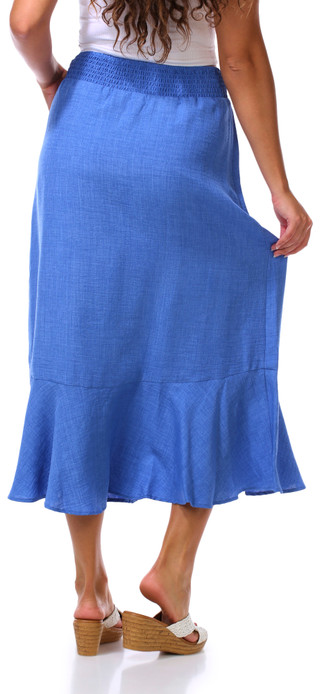 Thumbnail 2: Vince Camuto Juniors Ruff Hem Maxi Skirt 