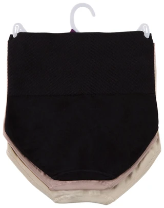 Thumbnail 2: Gloria Vanderbilt 3 Pk Women's Total Tummy Minimizing Hi-Rise Shaping Briefs 