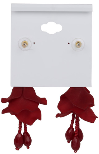 Thumbnail 2: Natasha Petal Statement Drop Earrings 