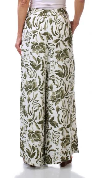 Thumbnail 2: Vince Camuto Women's Elastic Waistband Print Pants 