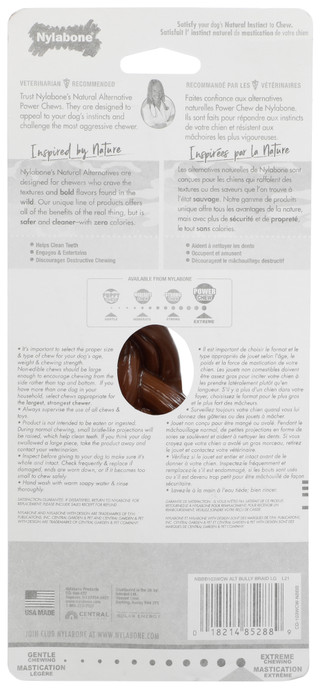 Thumbnail 2: Nylabone Beef Flavored Power Dog Chew 