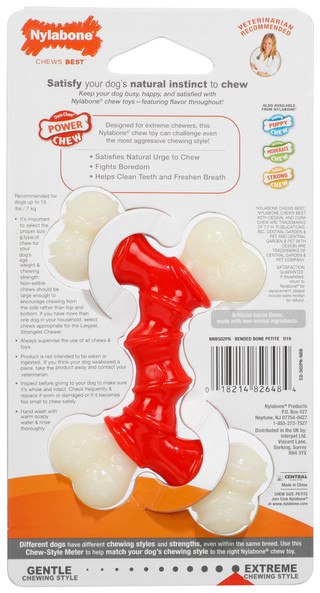 Thumbnail 2: Nylabone Bacon Flavored Power Dog Chew 