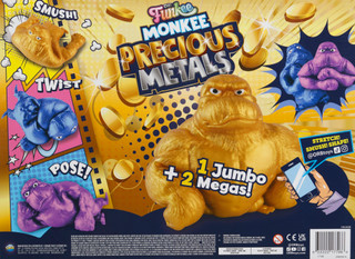 Thumbnail 2: ORB Toys 3 Pc Monkee Precious Metals 