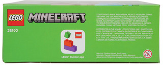 Thumbnail 3: LEGO 428 Pc Minecraft Chicken Jockey Desert Attack Lego Set 