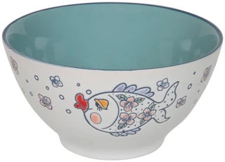 Thumbnail 1: Spectrum Designz Floral Fish Tableware Bowl 