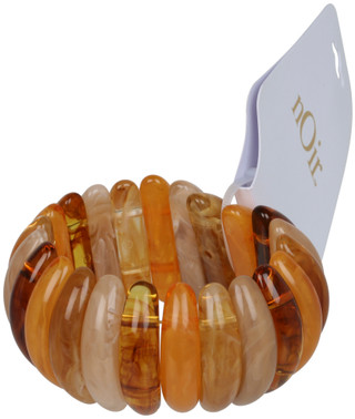Thumbnail 2: Noir Amber Resin Statement Bracelet 