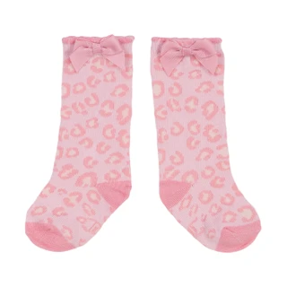 Thumbnail 3: Juicy Couture 2 Pc Baby Girls Long Sleeve Hooded Onesie w/ Cheetah Socks 