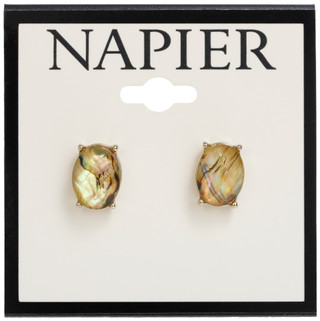 Thumbnail 2: Napier Button Stud Earrings  