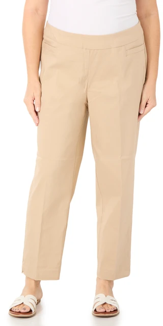 Thumbnail 1: ZAC AND RACHEL Women's Plus Slim Ankle Pull On Stretch And Shape Pants  