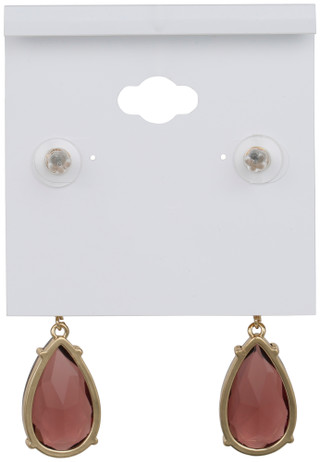 Thumbnail 2: Natasha Gemstone Statement Drop Earrings 