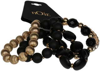 Thumbnail 2: Noir 5 Pk Beaded Bracelet Set  