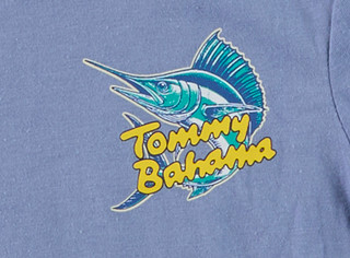 Thumbnail 3: TOMMY BAHAMA Boys Short Sleeve Sail Fish Graphic Tee  