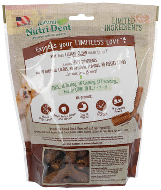 Thumbnail 2: Nylabone 20 Pk Natural Nutri Dent Dog Chews 