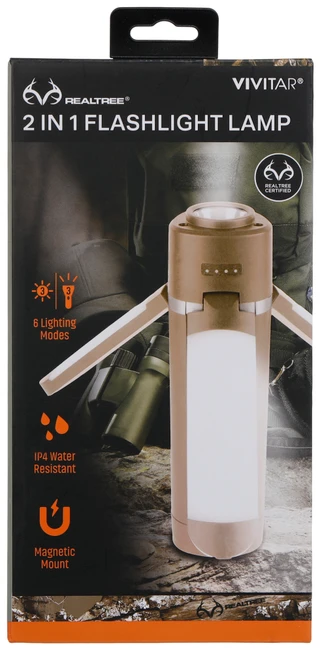 Thumbnail 1: Realtree 2-in-1 Flashlight Lamp 