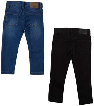 Thumbnail 2: Weatherproof Vintage 2 Pk Toddler Boys Slim Fit Stretch Denim Pants  