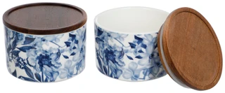 Thumbnail 1: 10 Strawberry Street 2 Pk Ceramic Cellar Canister Set 