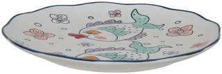 Thumbnail 2: BLUE SKY 8 In Kissy Fish Salad Plate  