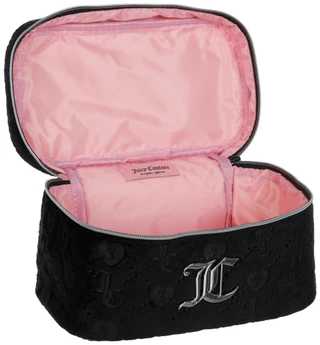 Thumbnail 2: Juicy Couture Velour Travel Cosmetic Bag 