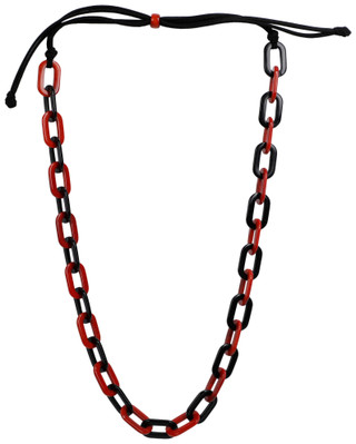 Thumbnail 1: TAGUA Handmade Tagua Palm Nut Sam Red Onyx Combo Necklace  