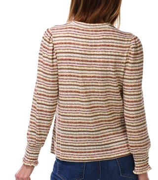 Thumbnail 3: ZAC AND RACHEL Women's Petite Long Sleeve Crew Neck Top  