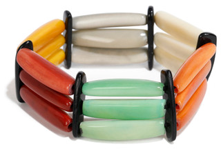Thumbnail 1: TAGUA Handmade Tagua Palm Nut Salcedo Necklace  