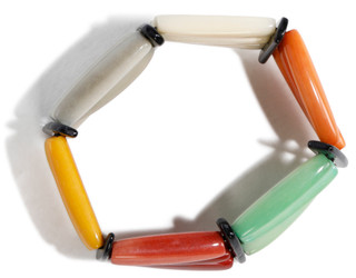 Thumbnail 2: TAGUA Handmade Tagua Palm Nut Salcedo Necklace  