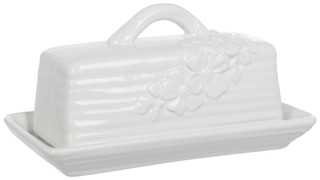 Thumbnail 1: 10 Strawberry Street 7 in Ceramic Butter Dish 