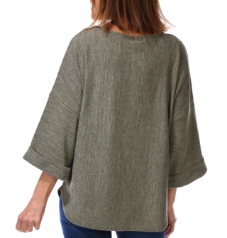 Thumbnail 2: MAX STUDIO Women's 3/4 Sleeve Textured Knit Dolman Top 