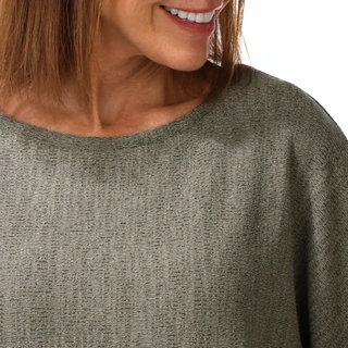 Thumbnail 3: MAX STUDIO Women's 3/4 Sleeve Textured Knit Dolman Top 