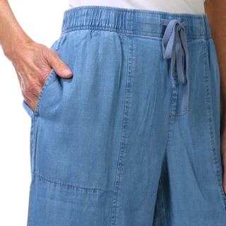 Thumbnail 3: Coral Bay Women's Pull-On Wide Leg Pants 