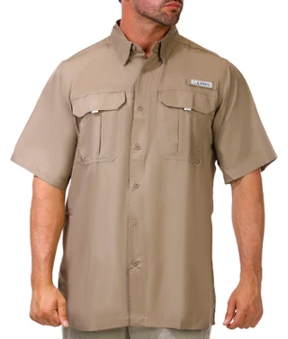 Thumbnail 1: Habit Men's Short Sleeve Button Down Outdoor Shirt 