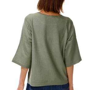 Thumbnail 2: ADRIENNE VITTADINI Women's Short Sleeve Game Day Top 