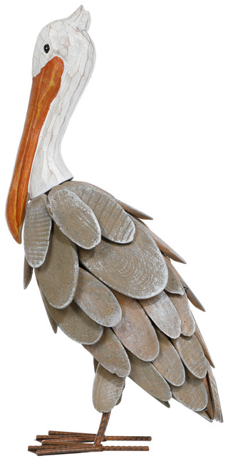 Thumbnail 2: Fancy That 18 in Driftwood Pelican Home Accent 