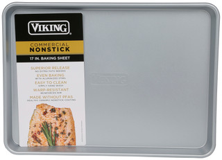 Thumbnail 1: Viking 17.8x12.8 Aluminized Steel Nonstick Baking Sheet  