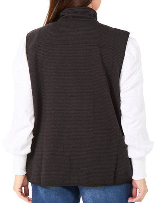 Thumbnail 2: Lands End Women's Plus Sleeveless Bubble Jacket Vest  