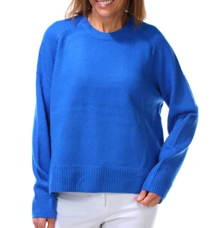 Thumbnail 1: Vince Camuto Women's Long Sleeve Back Seam Cozy Pullover Sweater  
