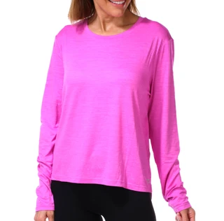 Thumbnail 1: Reebok Women's Long Sleeve Glow Active Top 