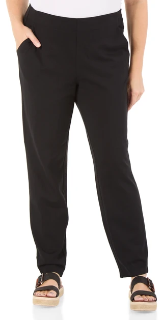 Thumbnail 1: MAX STUDIO Women's Plus Mid Rise Slim Leg Ankle Pants 