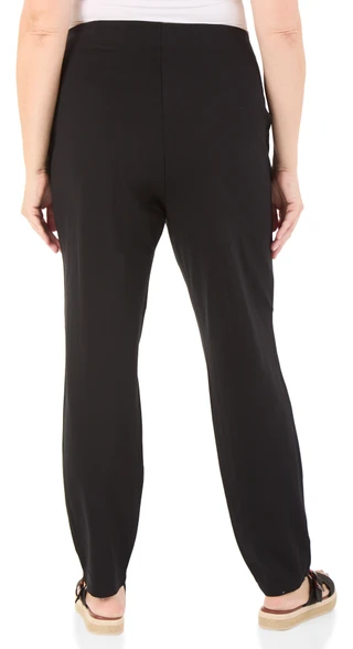 Thumbnail 2: MAX STUDIO Women's Plus Mid Rise Slim Leg Ankle Pants 