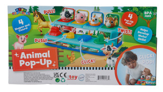 Thumbnail 2: Brooklyn Lollipop Mini Explorers Pop Up Animal Toy  