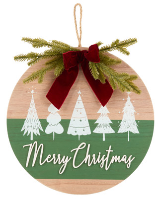 Thumbnail 1: 16 in Christmas Decor Door Hanger 
