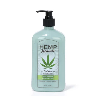 Thumbnail 1: Hemp Heaven 18 oz Pear Blossom Natural Hemp Seed Oil Body Lotion 