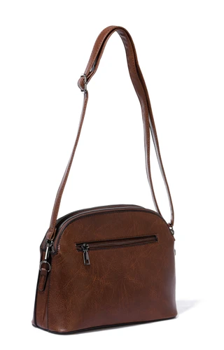 Thumbnail 3: Sam & Hadley Large Triple Entry Dome Crossbody Bag with Medallion 