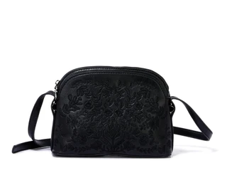 Thumbnail 1: Anneliese Embossed Floral Crossbody Bag 