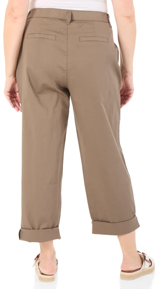 Thumbnail 2: Kate Park Women's Plus Embroidered Trim Pants 